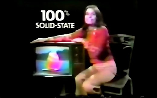 【美国广告】1973年Magnavox便携式电视机广告