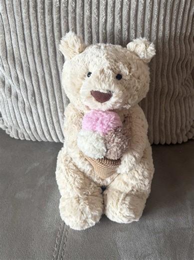 Jellycat NY Exclusive Oatus Bear 🌸✨🍦🧸Finally got this special bartholomew bear it’s been on my list forever! #jellycat #jellycatcollection #jellycatlondon #2026 #fyp @Jellycat