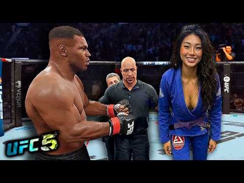 Mike Tyson vs. Asian Queen Kimono (EA sports UFC 5)