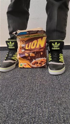 Adidas Neon sneaker stomp paper Lion cartoon love garbage