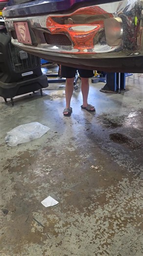 So this happen..... Ole Jevin Stevens had to do his own upper control arm and was not happy lol but he did awesome. | Aaron Stevens