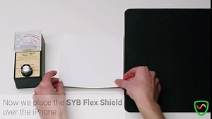 SYB FlexShields, Stick-On EMF Protection 6” Fabric Squares (4-Pack)