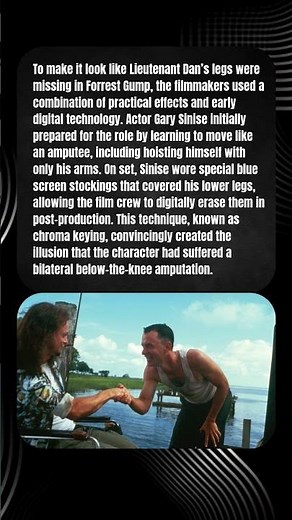 How They Erased Lieutenant Dan's Legs: The Genius VFX of Forrest Gump