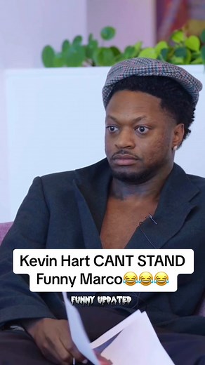 Kevin Hart CANT STAND Funny Marco😂😂😂@FunnyMarco @Kevin Hart #funnymarco #kevinhart #fyp #funny #viral #comedy