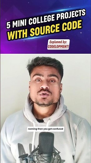 Top 5 Mini Project Ideas for Computer Science Students 🤟 | CSE Projects. #shorts #coding #projects