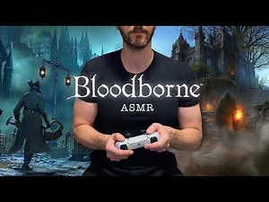ASMR🩸Bloodborne No Death Whispered Challenge 🎮 Controller Button Clicks