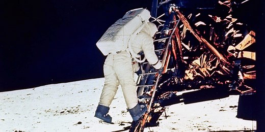 The first phone call made to astronauts on the Moon will be the most inspirational speech you hear all day