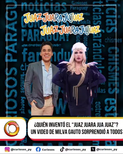 Marcos Díaz convirtió el “Juaz juara juaz juara juaz” en uno de sus sellos en redes sociales. El influencer suele utilizar esta particular risa en sus videos virales, especialmente cuando lee los comentarios más tóxicos que recibe. Pero en las últimas horas apareció un curioso detalle que llamó la atención de los internautas: un video del 2014 de Baila Conmigo Paraguay, donde aparece Milva Gauto riéndose de una manera muy parecida. El archivo rápidamente comenzó a circular nuevamente y varios us