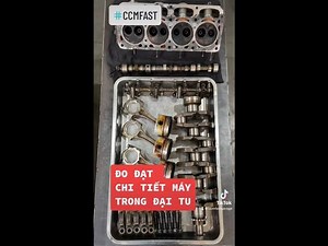 ĐO ĐẠT CHI TIẾT MÁY TRONG ĐẠI TU Quá trình đo đạt các chi tiết máy trong đại tu động cơ Toyota Zace tại CCMFast. #ccmfast #ccm #cuchimotorsports Hotline 0396 300 888 291 Quốc Lộ 22, Xã Tân Thông Hội, Huyện Củ Chi, TP. Hồ Chí Minh | CCMFast