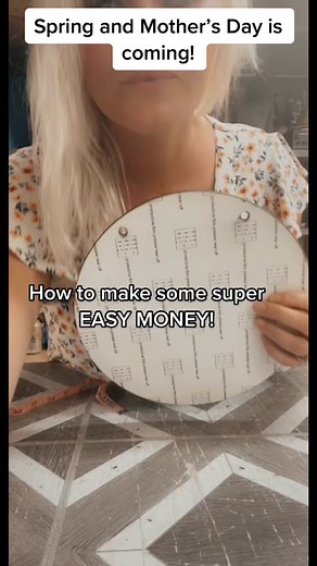 Spring and Mother’s Day Sublimation Tutorial for Handmade Door Hangers