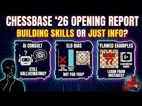 ChessBase '26 Opening Report Revisited