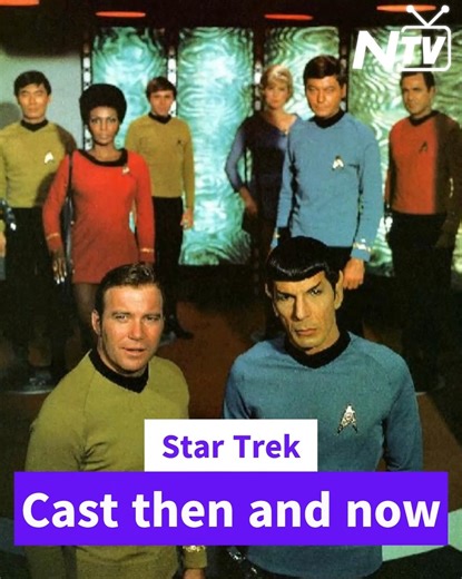 17K views · 736 reactions | Star Trek Cast then and now | Nostalmania TV | Facebook