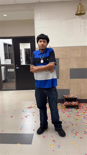 Congratulations, Rafael! We are incredibly proud of you! | Cleburne Team School