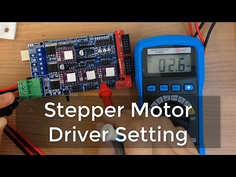 Ultimaker Style 3D Printer Build Tutorial 10 - Stepper Motor Driver Setting (DRV 8825)