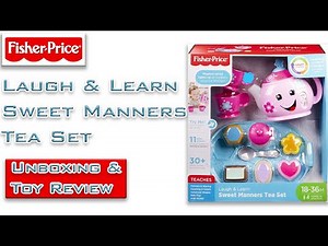 Fisher Price Laugh & Learn Sweet Manners Tea Set | Unboxing | Toy Review #kidsvideo