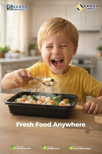 Saada RE-32 Microwave Food Containers | Durable & Leak Resistant