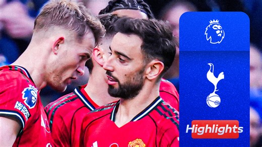 Spurs 2-2 Man Utd | Premier League vertical highlights