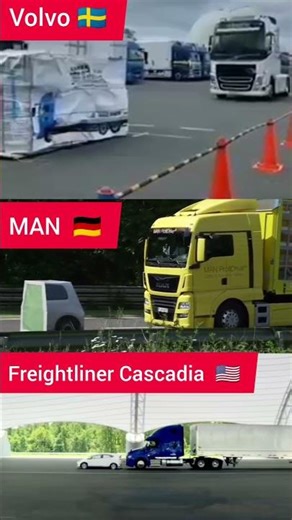 ​MAN vs Freightliner vs Volvo: AEB Test!