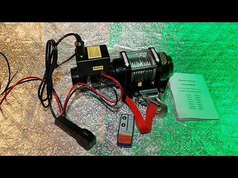 Comment assembler le Treuil électrique 12 V / 2 tonnes télécommandé STANEW ?