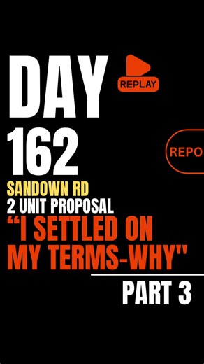 Dominic Bagnato on Instagram: "5:27 PM: I finally settled — on my terms. Caption All day: calls, emails, pressure. My answer: No, until 5:27 PM — then Go. Use time and documentation to protect your position. Post-settlement, I’ve formally put vendor/agent on notice: any further interference = action. Now: title in hand, DA journey continues. Developer Tip On settlement day, run a control checklist: • Lawyer authorised in writing (or not) with conditions • Cut-off time to proceed (your clock, not