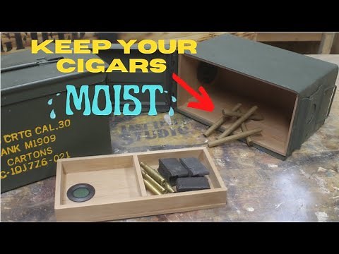 Ammo Can Humidor