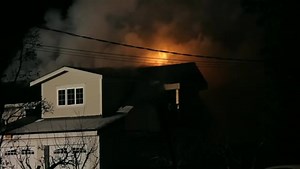House fire in Summerland