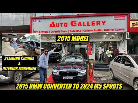 2015 Bmw 520d Converted to 2024 M5 Sports | M5 Body kit | AUTO GALLERY