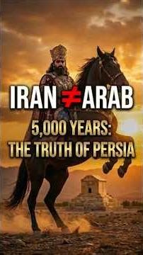 Iran is NOT Arab — The 5,000-Year Truth the World Ignores | AI Recreation #history #historyfacts