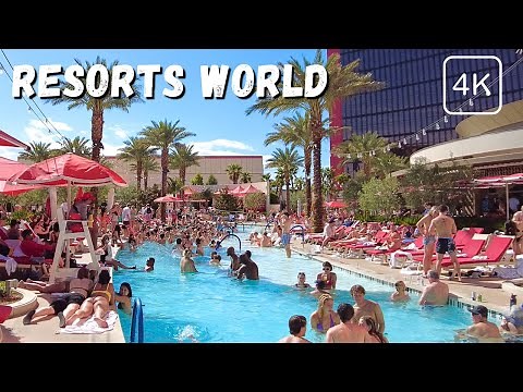 Resorts World Pools - Las Vegas 4K