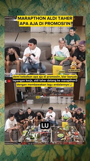 marapthon aldi taher makes everyone laugh #alditaher #marapthon3 viralyoutubeshort