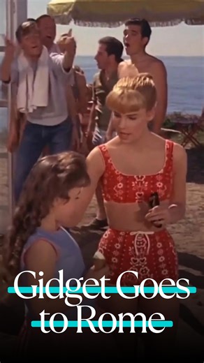 Nothing But Classic on Instagram: "Oh, get her. Gidget Goes to Rome (1963) #gidgetgoestorome #1960s #60s"