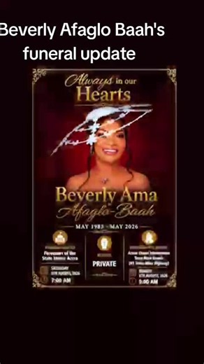 #fyppppppppppppppppppppppp #Beverly #Ghanaian Actress #funeral #creatorsearchinsights