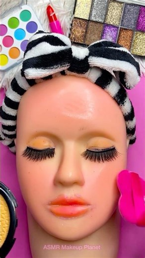 ASMR Satisfying with Unboxing & Review Mannequin Makeup Skincare Sounds Video Fast No talking Blush