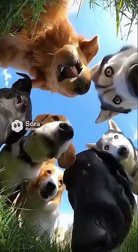 Dogs Discover the Camera! Sniffing, Pawing, and Licking the Lens 😂📸