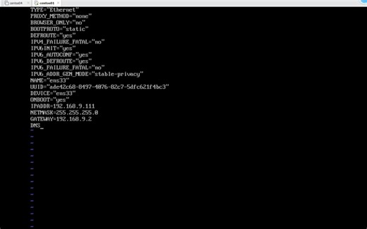 Linux系统命令行1分钟搞定固定ip设置