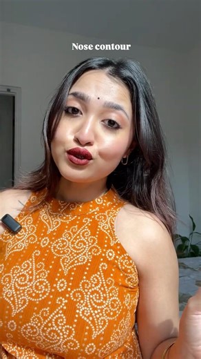 Nose Contour Hack Every Indian Girl Needs to Know 👃🏻✨