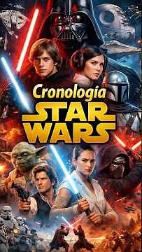 🔥CRONOLOGÍA STAR WARS 2026🔥 #starwars #skywalker #darthvader #jedi