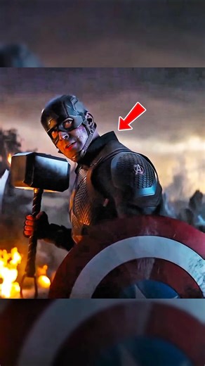 The Secret Logic of Mjolnir! 🔨🔥 Captain America vs Jane Foster #marvel #avengers