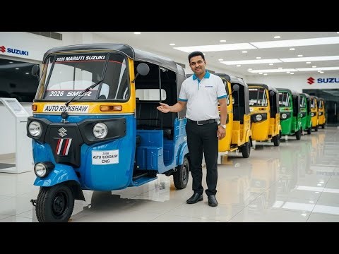 New 2026 Maruti Suzuki Auto Rickshaw CNG Finally Launched !!!