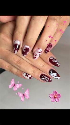 BLUSH HOUR Nails & Spa | San Diego on Instagram: "2026 Lunar New Year. From Chat GPT: What the Fire Horse Signifies • In the Chinese zodiac cycle, the Horse represents traits like strength, energy, independence, and freedom. ￼ • The fire element adds passion, ambition, and bold energy to the year — traditionally seen as both exciting and intense. What’s your animal sign ? Drop on the comments 😉 #blushhournails #lunarnewyear2026 #nailsdesign #nailart #sandiego"