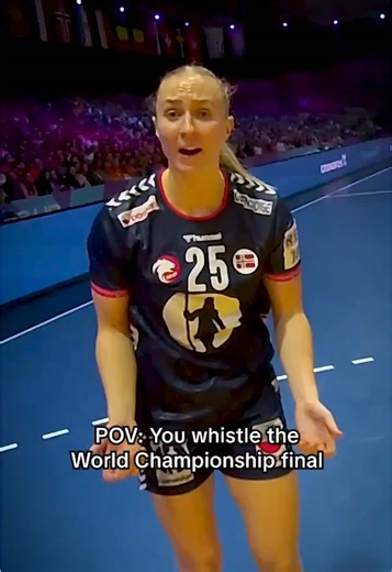 Referee Experience at Handball World Championship Final