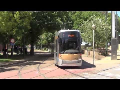 Brussels Trams Bruxelles PCC and Bombardier Trams