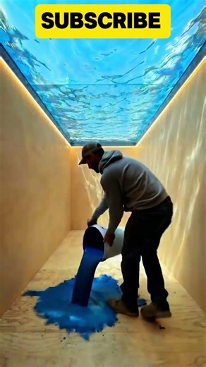 I Built a Secret Room Under My Swimming Pool #shorts #shortsfeed