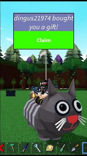 Roblox Build a Boat for Treasure Walking Cat Mech & Gift! #babft #roblox How fast to Load?!