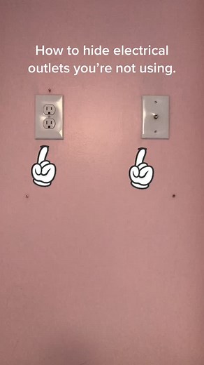 TV unit outlets staring you in the face? Taunting you? #Here’s quick fix! (These are in my daughter nursery, hence the pink and florals). #walldecor
