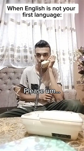 When English is not your first language: