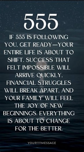 555 angel number is a sign that A big change is coming for u #manifestation #lawofattraction #shorts