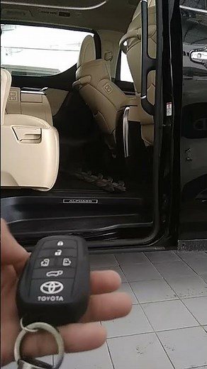 remote Toyota Alphard