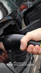 How to charge the New All-Electric Ford Explorer: It's easier than you think! Just scan the QR code on the charging port door and you will be met with an in-depth instruction video from Ford, telling you, step-by-step, how to charge the Explorer. It's as easy as that! Once you know, you know! Just plug in and watch the magic happen. With charging speeds of 10% to 80% in about 25 minutes, the Electric Ford Explorer will be topped up in no time. Learn more here: https://www.omcmotorgroup.co.uk/for