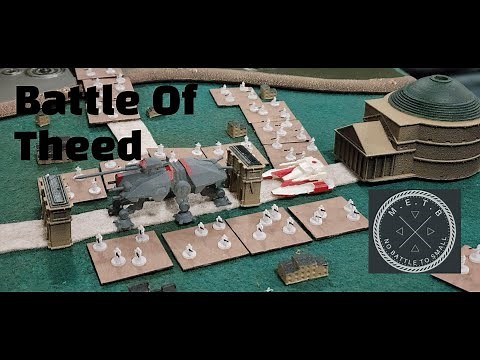 Battle of Theed - 6mm Star Wars Miniature AAR